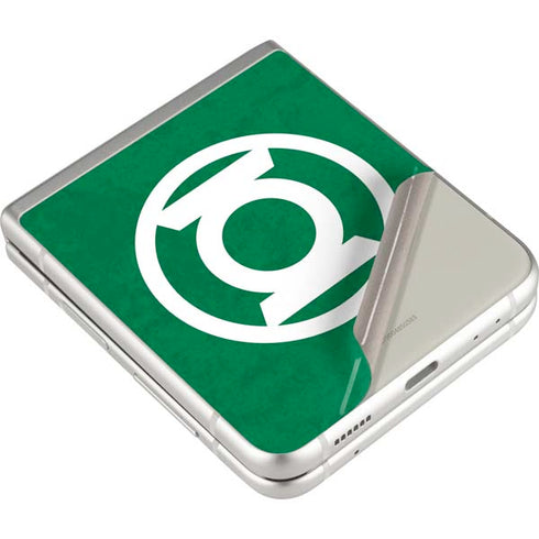 DC Comics Green Lantern Original Logo Galaxy Z Flip3 5G Skin